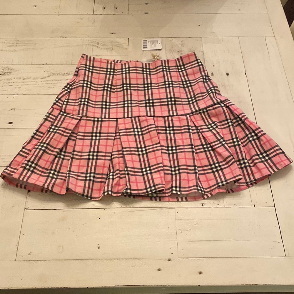 Urban Renewal plaid skirt